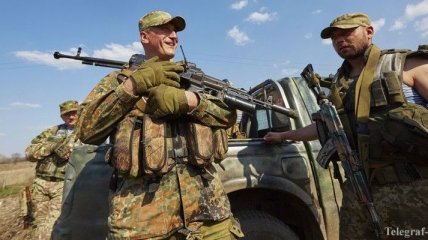 Боевики в Донецкой области обстреляли украинских военных