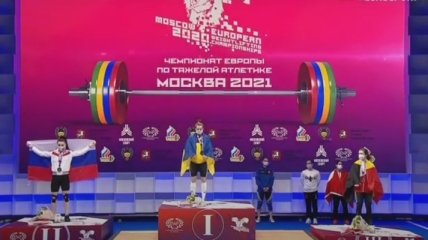 Украинка Конотоп стала абсолютной чемпионкой Европы по тяжелой атлетике в Москве (видео)