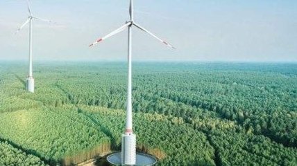 Так выглядит самый высокий в мире ветрогенератор