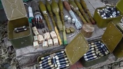 Тайник с боеприпасами был обнаружен в Марьинке