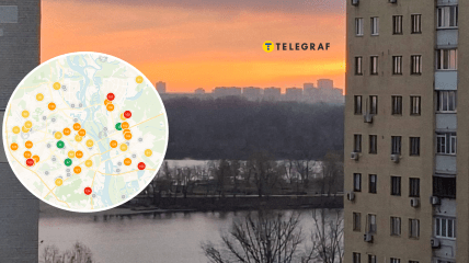 Качество воздуха в Киеве