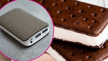Как зарядить смартфон с помощью "мороженого"?