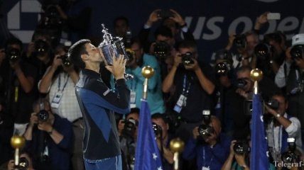Джокович в третий раз выиграл US Open