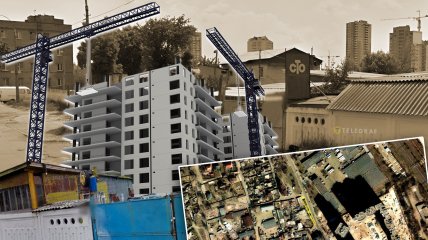 Замість СТО може з'явитися висотка. Фото Колаж "Телеграфа"