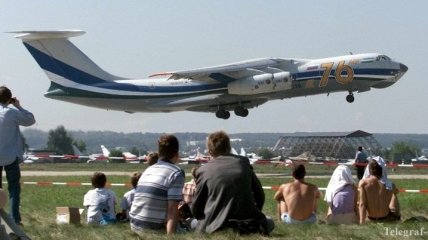Российский Ил-76 был замечен к югу от финского города Порвоо
