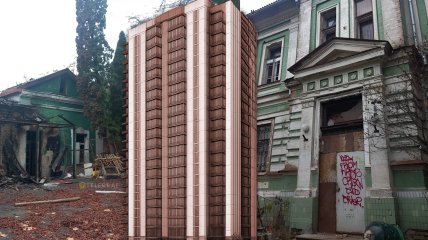 Історичні будівлі може замінити багатоповерхівка? Фото Колаж "Телеграфа"