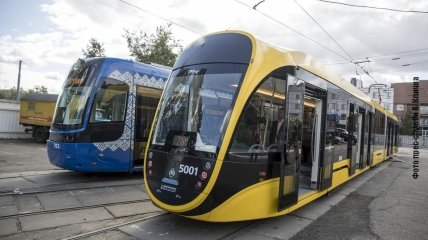 Киевские трамваи изменят маршрут движения