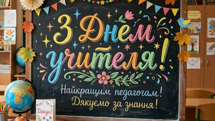 Открытки для поздравления с Днем учителя 2026