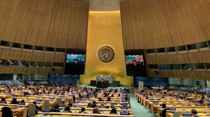 Россия заблокировала временную процедуру дистанционного голосования в Генассамблее ООН