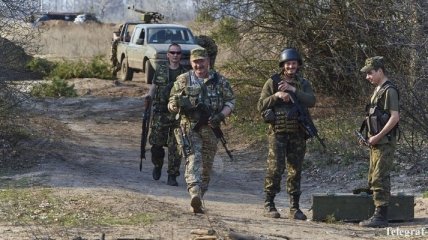 Один украинский военный погиб, четверо ранены за сутки в зоне АТО