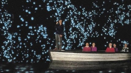 Чудо света: звездное небо в пещере светлячков Вайтомо (Фото) 