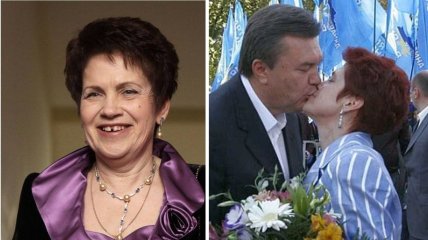 Людмила Янукович и Виктор Янукович