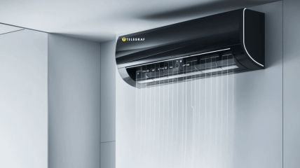 Кондиционер может нагреть комнату теплым воздухом