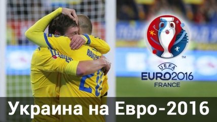 Сборная Украины пробилась на Евро-2016