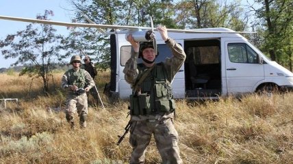 Силы АТО получили украинские беспилотники