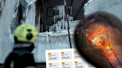 Вимкнення опалення та електрики