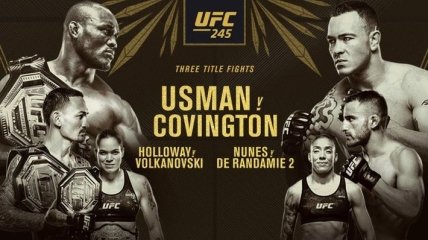 UFC 245: все расклады турнира