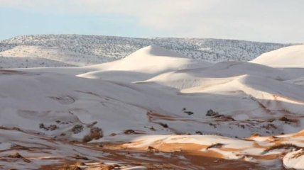 В Сахаре второй год подряд выпал снег