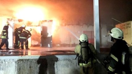 Пожар в Запорожье тушили четыре часа