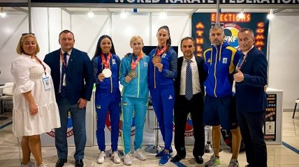 Украинские каратистки выиграли три медали на ЧМ-2021