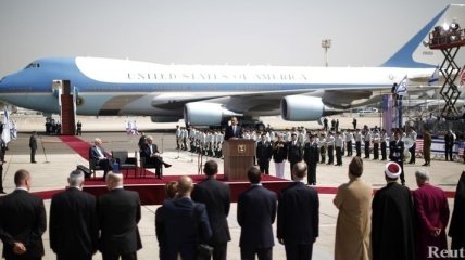 Барак Обама прибыл в Израиль