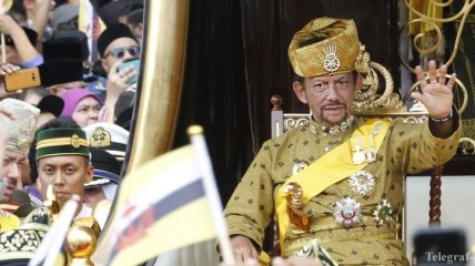 Богато жить не запретишь: "золотое" состояние султана Брунея (Фото)