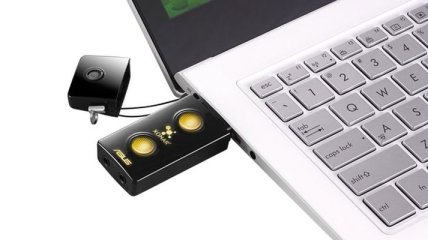 ASUS Xonar U3 Plus - внешняя звуковая карта с USB-питанием