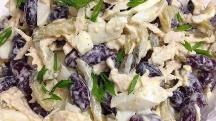 Простой и вкусный салат на скорую руку