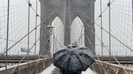 В Нью-Йорке ввели чрезвычайное положение из-за надвигающейся бури