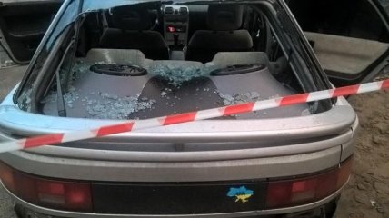 В Киеве полиция обстреляла автомобиль с пьяным водителем 
