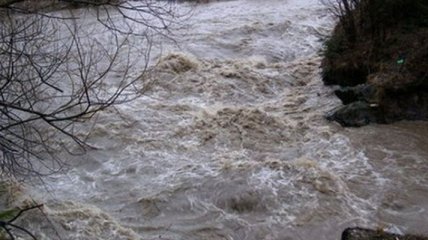 Уровень воды в реках резко повышается