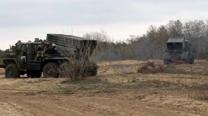 ГУР: В Первомайске боевики сосредоточили артиллерию и "Грады"