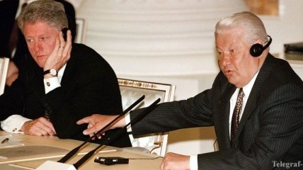 Ельцин представлял Клинтону Путина как "глубокого и сильного демократа" 