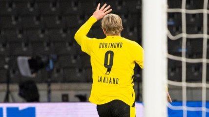Холанд, забив 4 гола Герте, установил бомбардирский рекорд Бундеслиги (видео)