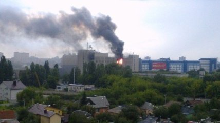 В Харькове горел институт радиоизмерений