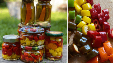 Острый маринованный перец