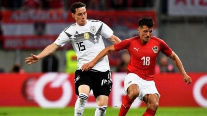 Футбол. Германия неожиданно проиграла Австрии