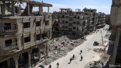Сирийские войска усилили наступление на повстанцев в Восточной Гуте