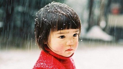 Розовощекая модель: милая девочка из Японии (Фото)