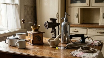 Советская кухонная утварь
