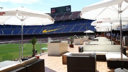 "Барселона" открыла ресторан на стадионе "Камп Ноу"