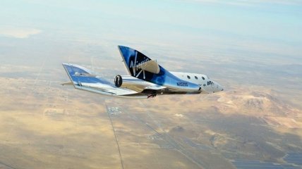 SpaceShipTwo впервые испытали с космопорта America
