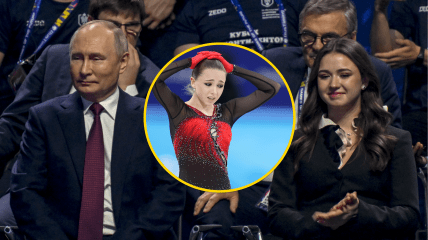 Владимир Путин и Камила Валиева