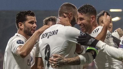 Реал одержал разгромную победу над Викторией Пльзень