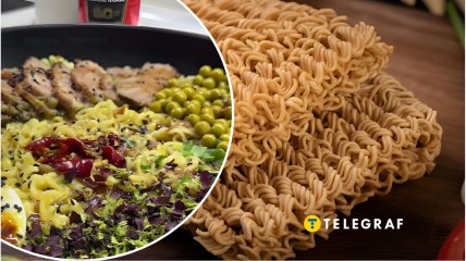 "Рамен" из вермишели быстрого приготовления