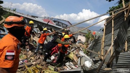 Зафиксированы новые случаи землетрясения в Индонезии