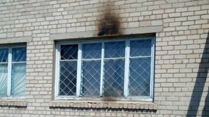 В Запорожской области горел сельсовет