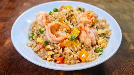 Рис с морепродуктами (видео)