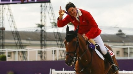 Швейцарец Стив Герда - олимпийский чемпион по конному спорту