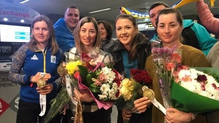 Сборная Украины по биатлону вернулась домой после этапа Кубка мира в Норвегии